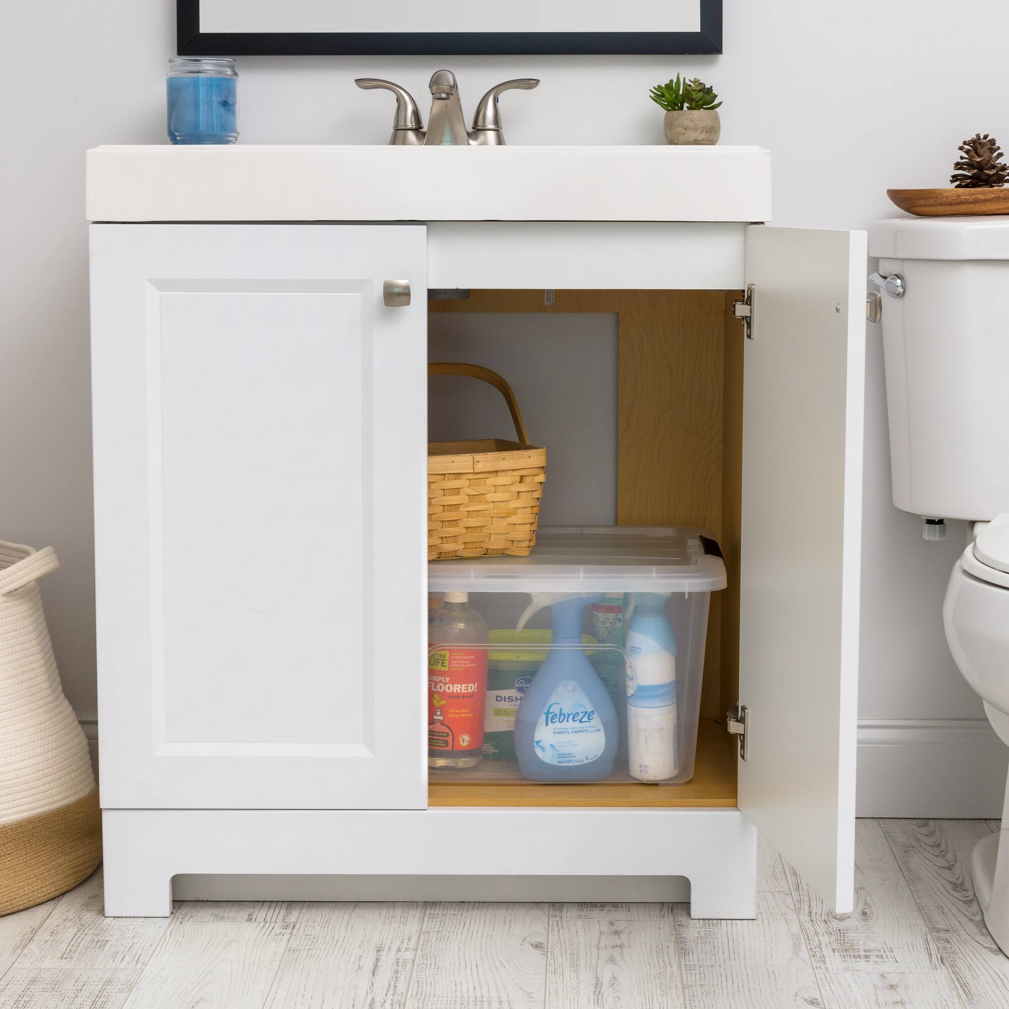 IRIS® 32qt. Buckled Clear Boxes with Clear Buckle Lids, 4ct.